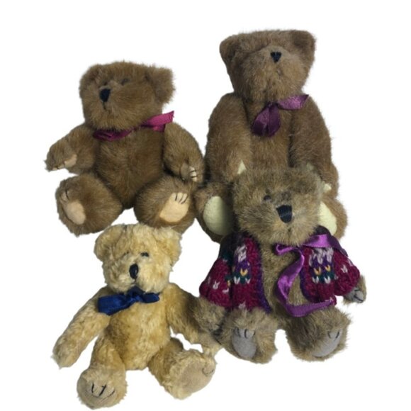 Bundle 4 Boyds Bears One with Sweater #4657 - Picture 1 of 11